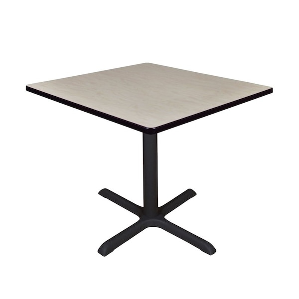 Cain Square Tables > Breakroom Tables > Cain Square & Round Tables, Wood, Metal Top, Maple TB4242PL - main